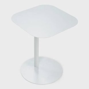 Spinder Design Bijzettafel HELLA - Wit - 50 Hoog