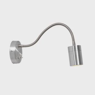 Mexlite - wandlamp - Upround - staal - metaal staal - bedlampje -