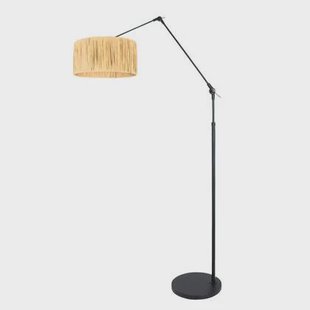 Steinhauer - vloerlamp - Prestige Chic - zwart - gras metaal -