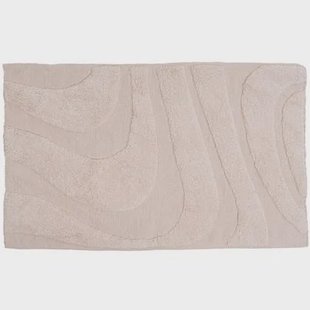 Veer Carpets - Badmat Beau - Beige 60 x 100 cm Veer Carpets - Badmat Beau - Beige 60 x 100 cm