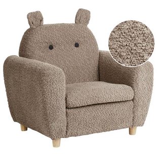Beliani - MARIBO - Kinderfauteuil - Bruin - Bouclé Beliani - MARIBO - Kinderfauteuil - Bruin - Bouclé