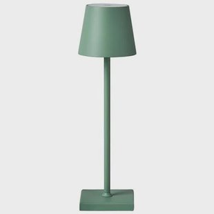 Beliani - BACEIRO - Tafellamp - Groen - Aluminium Beliani - BACEIRO - Tafellamp - Groen - Aluminium