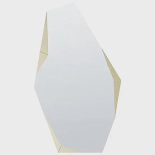 Beliani - ARGUEL - Wandspiegel - Goud - 68 x 120 cm - Glas