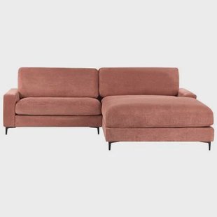Beliani - MALOY - Hoekbank - Rood - Linkszijdig - Polyester Beliani - MALOY - Hoekbank - Rood - Linkszijdig - Polyester