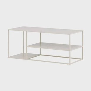 Nest living Jesse Metalen Salontafel met Opbergruimte - Beige