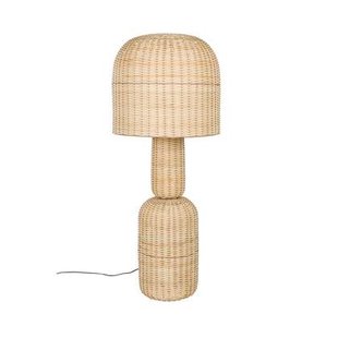 Housecraft Living Jude Vloerlamp Rotan - Bruin