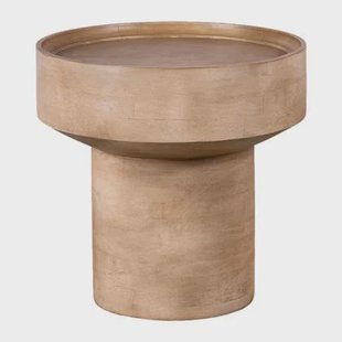 Lewis & Loft Bijzettafel Luus - Rond - FSC® mangohout - ⌀50 - Bruin Lewis & Loft Bijzettafel Luus - Rond - FSC® mangohout - ⌀50 - Bruin