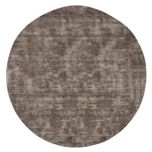 MUST Living Carpet La Belle round large,Ø250 cm, sage green, 100% v...