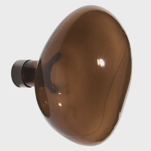 Bubble wandhaak large Grey Brown