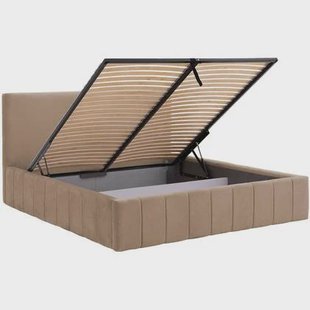 Goossens Bedframe Carte Incl. lattenbodems + opbergruimte