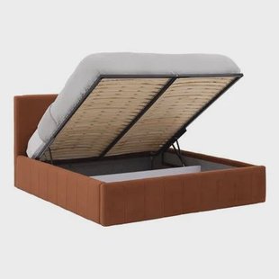 Goossens Bedframe Carte Incl. lattenbodems + opbergruimte