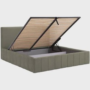 Goossens Bedframe Carte Incl. lattenbodems + opbergruimte