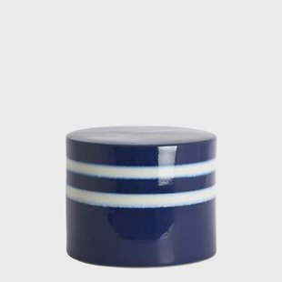 Light & Living Bijzettafel Mooca - Donkerblauw - Ø42cm