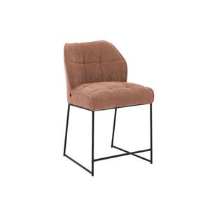 Goossens Counterstoel Ronnie, Counterstoel, zithoogte 65 cm - roze Goossens Counterstoel Ronnie, Counterstoel, zithoogte 65 cm - roze