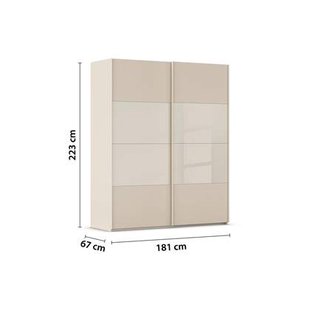 Goossens Kledingkast Finca in hoogwaardig meubelplaat