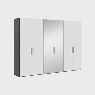 Goossens Kledingkast Easy Storage in hoogwaardig meubelplaat Goossens Kledingkast Easy Storage in hoogwaardig meubelplaat