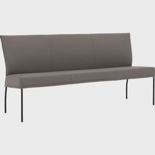 Goossens Eetbank Funk, Zonder arm, 190 cm breed