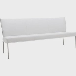 Goossens Eetbank Funk, Zonder arm, 210 cm breed