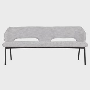 MUST Living Bench Bloom 190,86x190x57 cm, polaris light grey