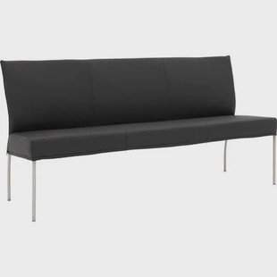 Goossens Eetbank Funk, Zonder arm, 190 cm breed