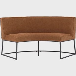 Goossens Excellent Eetkamerbank Tom, Rond 174 cm breed