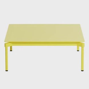Petite Friture Fromme salontafel 70x70 Yellow