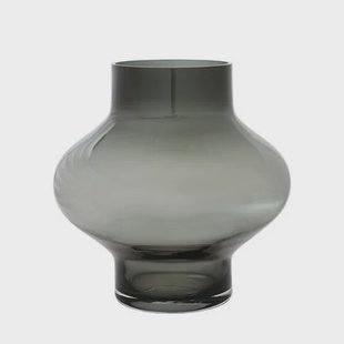 Vase The World Ruvuma M grey Ø28 x H28 cm