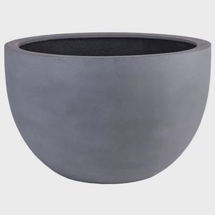 Vase The World - Artic M light blue-grey Ø25 x H35 cm