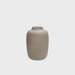 Vase The World - Artic XS matte ivory Ø17 x H24 cm