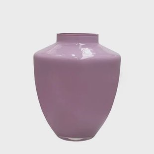 Vase The World - Tugela S light pink Ø24,5 x H29 cm