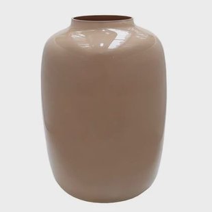 Vase The World - Artic M sand Ø25 x H35 cm