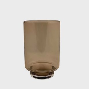 Vase The World - Thames XS taupe Ø14 x H21 cm - 6 stuks