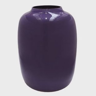 Vase The World - Artic M purple Ø25 x H35 cm