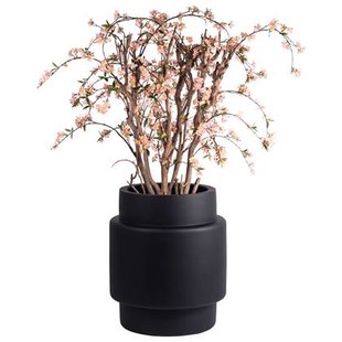 Vase The World - Billund big black Ø60 x H70 cm