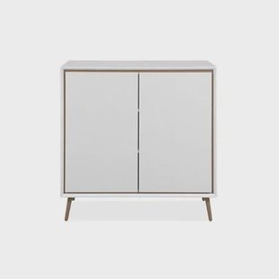 Calicosy - Dressoir Arona - 90 cm - Houtlook | Wit