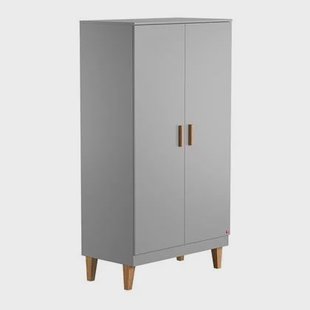 Calicosy - Kledingkast Lounge - 100 cm - Grijs