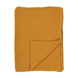 Artichok Geeske Katoenen Plaid - Okergeel