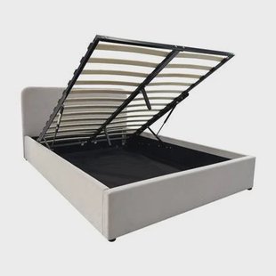 Calicosy - Bed met opbergruimte Livy - 205 cm - Beige Calicosy - Bed met opbergruimte Livy - 205 cm - Beige