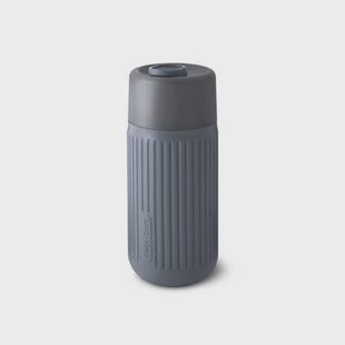 Black Blum Glazen Reisbeker - 340ml - Grijs Black+Blum Glazen Reisbeker - 340ml - Grijs