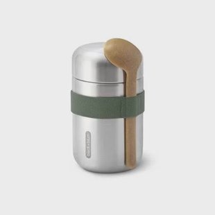 Black Blum RVS Thermos Voedselcontainer - 400ml - Groen Black+Blum RVS Thermos Voedselcontainer - 400ml - Groen