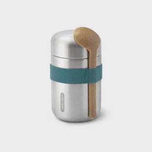 Black Blum RVS Thermos Voedselcontainer - 400ml - Blauw Black+Blum RVS Thermos Voedselcontainer - 400ml - Blauw