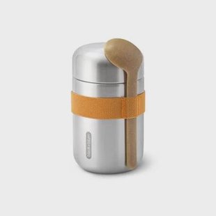 Black Blum RVS Thermos Voedselcontainer - 400ml - Oranje Black+Blum RVS Thermos Voedselcontainer - 400ml - Oranje