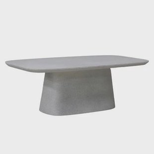 Giga Meubel - Salontafel Grijs - Terrazzo Steen - 110x60x38cm - Mina