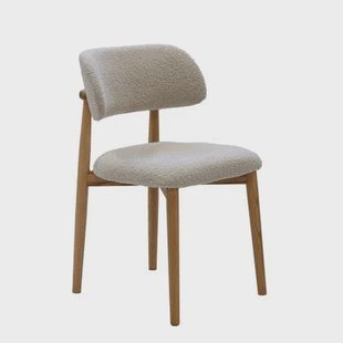 Giga Meubel - Eetkamerstoel Taupe - Zithoogte 47cm - Lexi - Set van 2