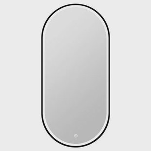 Vtw Living - Badkamerspiegel Ovaal 50 x 100 cm Spiegel met Verlichting