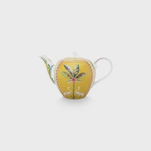 Pip Studio La Majorelle Theepot - Servies - Theekan - Geel - 1.6l Pip Studio La Majorelle Theepot - Servies - Theekan - Geel - 1.6l