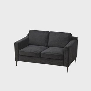 Bronx71 Scandinavische bank 2-zits Orlando stof gemêleerd zwart