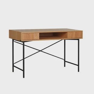 Bronx71 Bureau Maury blank eiken 120x55x77 cm