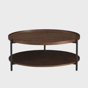 Bronx71 Salontafel Rio Ø90 cm rustiek eiken