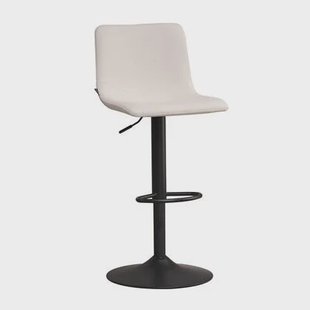 Bronx71 Scandinavische barkruk Eva draaibaar gerecyclede stof beige